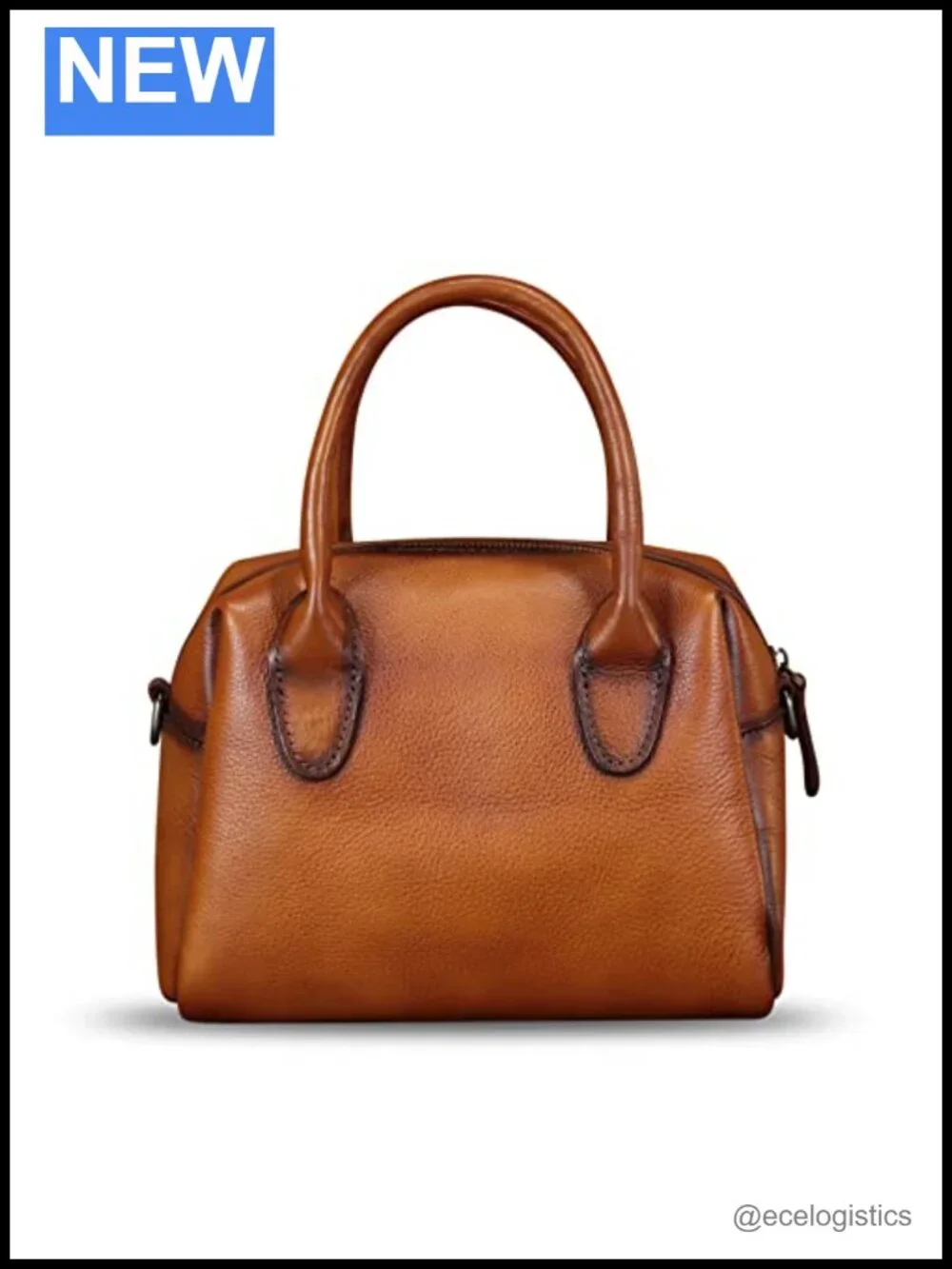 Genuine Leather Hobo Satchel Handbag Top Handle Crossbody Retro Purse